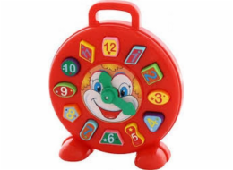 Shape Sorter Klaun hodiny, mřížka