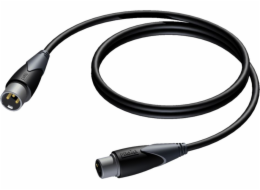 Procab XLR - XLR kabel 1,5 m černý (CLA901/1,5)
