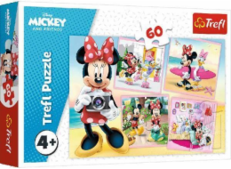 Trefl Puzzle 60 dílků Lovely Minnie 17360