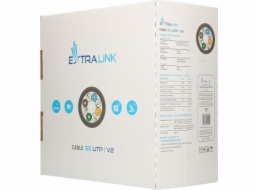 Extralink CAT5E UTP (U/UTP) V2 Indoor | Twisted pair | 305M