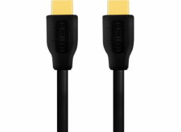 LogiLink Premium Highspeed - HDMI-Kabel mit Ethernet - HDMI männlich zu HDMI männlich - 5 m - Doppelisolierung - černá - unterstützt 4K 60 Hz (3840 x 2160)