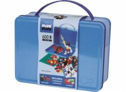 Plus Plus Basic bloky - Kovové pouzdro 600 kusů