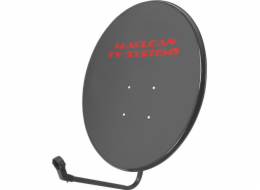 Maclean MCTV-928 Satellite Dish Maclean TV System  Phosphated Steel  Graphite  80cm