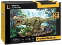 CubicFun - Puzzle 3D Tyrannosaurus REX 52 dílků