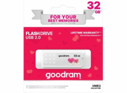 Goodram UCU2 USB flash drive 32 GB USB Type-A 2.0 Valentina Red PAMGORFLD0432