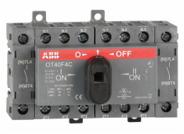 ABB OT40F4C Přepínač sítí, 40A, 4 pólový