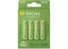 GP ReCyko 2700 AA 4ks 1032224270 Nabíjecí baterie 2600mAh