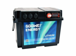 GOOWEI ENERGY BATTERY BOX Lithium GBB101, 100Ah, 12V, střídač 1000W