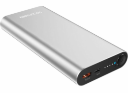 Powerbanka Realpower PB-20000PD Pro 20000mAh stříbrná