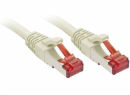Lindy Patchcord Cat6, S/FTP, 0,50 m, šedý (47850)