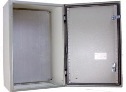 Housejte kovový kryt Ergom s montážní deskou IP65, šedá 60 x 60 x 22 cm (R30RS-01011101800)