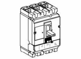 Schneider Power Switch 125a 3p 36KA EasyPact CVS160 TM125D (LV516332)
