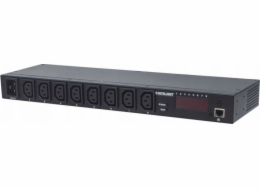 Intellinet Network Solutions 19 '' 1U 110V - 240V/16A 8 C13 Správa zásuvek IP