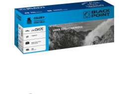 Náhradní toner pro černý bod LCBPLCS417C azurový 71B2HC0 (BLLOPCS417CBW)