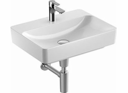 Washbasin kolem 500,781.01.6 Variforfor Sink na desku, obdélníkový, 60 cm od otvoru Bez převodu // cf.Kova.u-R-60-OTW-BP