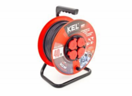 Kel Drum Extension Professional Line 40M H05R-F 3x1.5 4xgs 16A IP44 Black (W-97056)