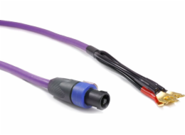 Vidlice Melodika - Speakon kabel 12m fialový