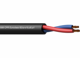 Procab CLS225-B2CA/1 Reproduktorový kabel - 2 x 2,5 mm2 - 13 AWG - EN50399 CPR Euroclass B2ca-s1b,