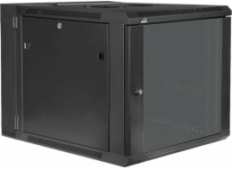 Kaymon Caymon HPR509/B Double Section 19 "Wall Mounlable Rack - 9 jednotek - 550 mm hloubka černá verze