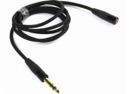 AV adaptér Furutech ADL Jack 3,5mm - Jack 6,3mm černý