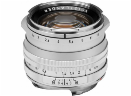 Objektiv Voigtlander Nokton II Leica M 50 mm f/1,5 MC stříbrný
