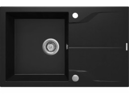 Deante Deante Andante Flush 1 -Chamber Sink s odtokem - Nero