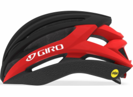 Giro Road Helmet Sytax Integrovaná MIPS MIPS Matte Black Bright Red. S (51-55 cm) (GR-7099)