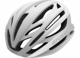 Giro Road Helmet Sytax Matte White Silver R. M (55-59 cm) (nové)