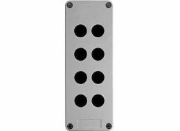 Ovládací kazeta Schneider Electric prázdný, XAP-A, plast, 8 otvorů, 2 sloupky XAPA2108
