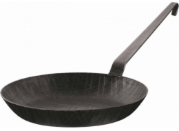 Srnčí pánev Hluboká kovaná železná pánev, 28 cm