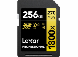 Lexar SDXC 256GB Profesionální 1800x UHS-II U3 ??(180/270 MB/S)