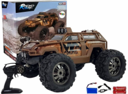 Leantoys shromáždil automatické arme Remoped Brown 2,4G 1:18 35 km/h regulace rychlosti