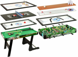 Tabulka pro hraní 8in1 stolní fotbal pong kulečníky Bowling Hockey