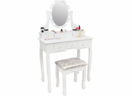 Kosmetický stolek s LED zrcadlem