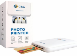 Foto tiskárna G&G Mobile Photo Printer G&G, GG-PP023