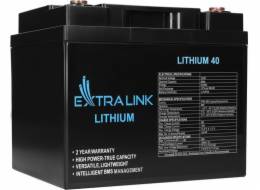 Extralink Lifepo 4 Battery 40AH 12,8V BMS ex.30431