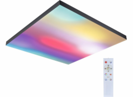 Stropní lampa Paulmann Panel Velora Rainbow 595x595mm 3520lm RGBW BLACK 230V