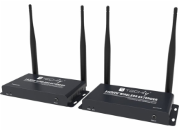 Systém přenosu AV signálu Techly Techly Wireless HDMI Extender FullHD 1080p*60Hz až 200m 5,8GHz