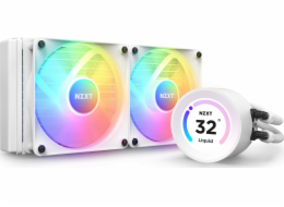 NZXT CPU water cooling Kraken Elite 240 RGB LCD White