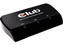 Adaptér USB 3D USB Club - DVI / HDMI Black (CSV -2320HD)