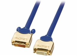 Lindy DVI-D - DVI-D kabel 3m modrý (37051)