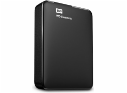 WD HDD prvky přenosné 2 TB černý disk