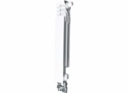 KFA Element pravý hliníkový radiátor G 500 F/D spodní přívod + přímá připojovací sada 50 x 50mm křížový přívod (878-051-44)