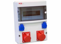 PCE Stacionární rozvaděč typu STAR 12M 32/5 16/5 2GS 230V IP54 (90EKO009)