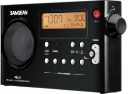 Rádio Sangean PR-D 7 černé