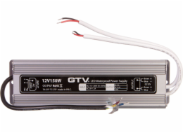 GTV vodotěsný LED napájecí zdroj 150 W IP67 DC 12V (LD-WZA150W-NW)