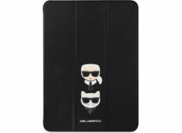 Případ tabletu Karl Lagerfeld Case Karl Lagerfeld Klfc12OKCK Apple iPad Pro 12.9 2021 (5. generace) Knižní obálka Czarny/Black Saffiano Karl & Chupette