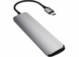 Satechi Multi-Port Slim V2 USB-C Station/Replicator (ST-SCMA2M)