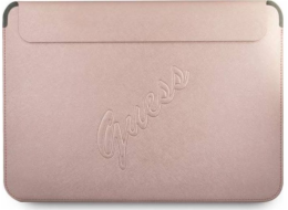 Guess Saffiano Sleeve MacBook 13" Air růžové GUCS13PUSASPI Guess PU pouzdro na počítač Saffiano 13" růžové Nové