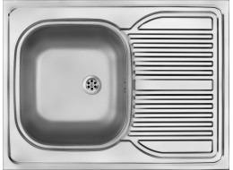 DEANTE 1-Chamber Tango Sink s odkapňováním 60 x 80 cm oceli (ZM6 3110)